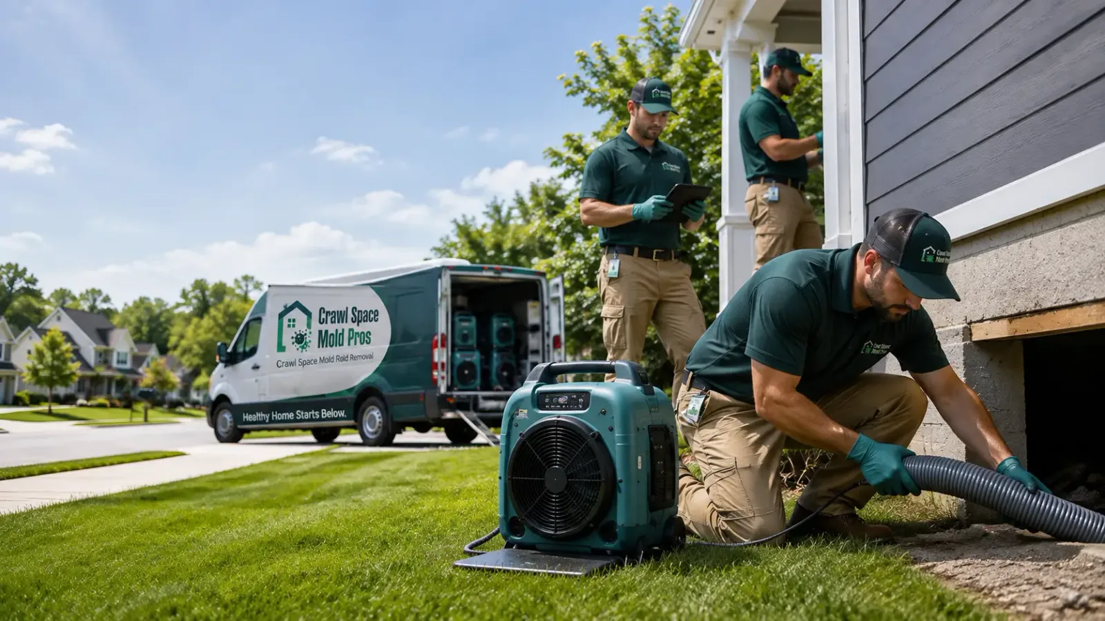 Crawl Space Mold Removal in Tatamy, PA